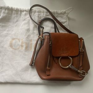 Chloe mini Faye backpack